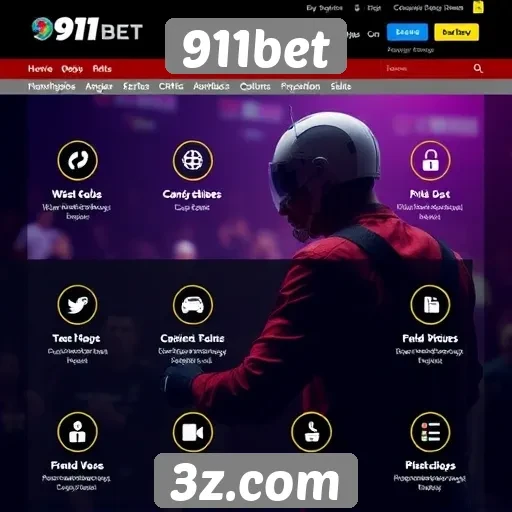 Exploração das funcionalidades do site 911bet